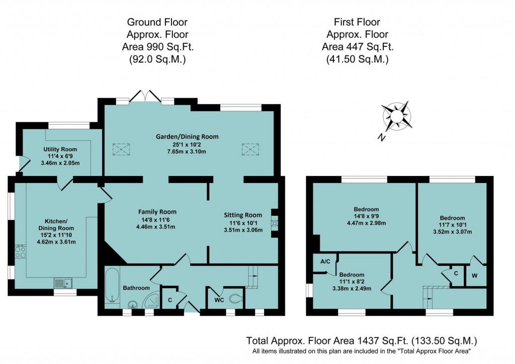 Floorplans For The Leys, Stratford Road, Wroxton