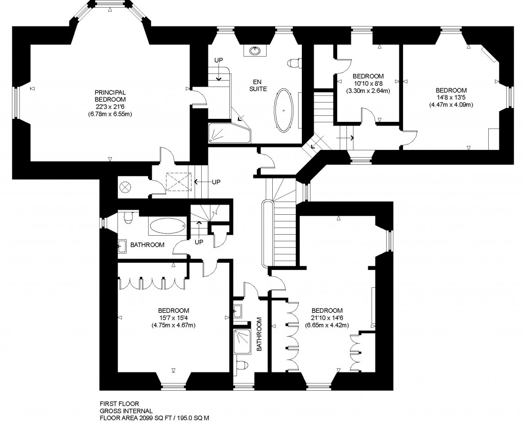 Floorplans For Gospatric House, Bankhead Road, Dalmeny