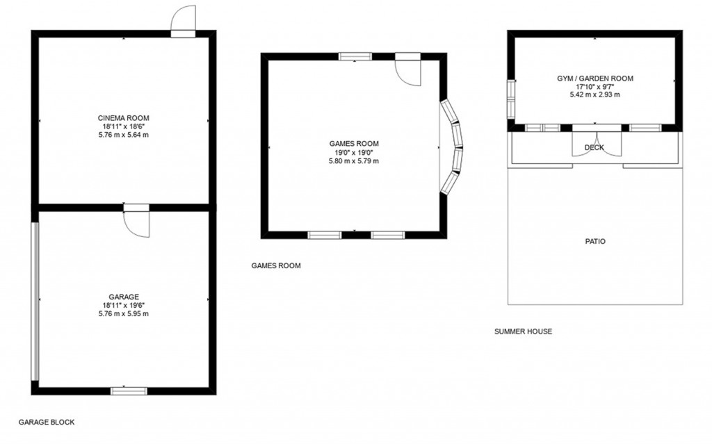 Floorplans For High Laver, Ongar, Essex, CM5
