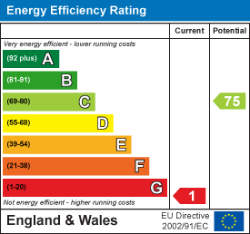 EPC Graph for Carne Stents, Gover Valley, St Austell