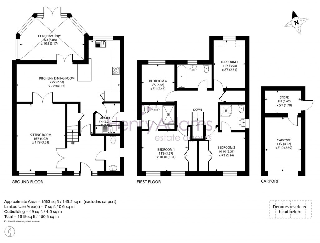 Floorplans For Chalder Lane, Sidlesham, PO20