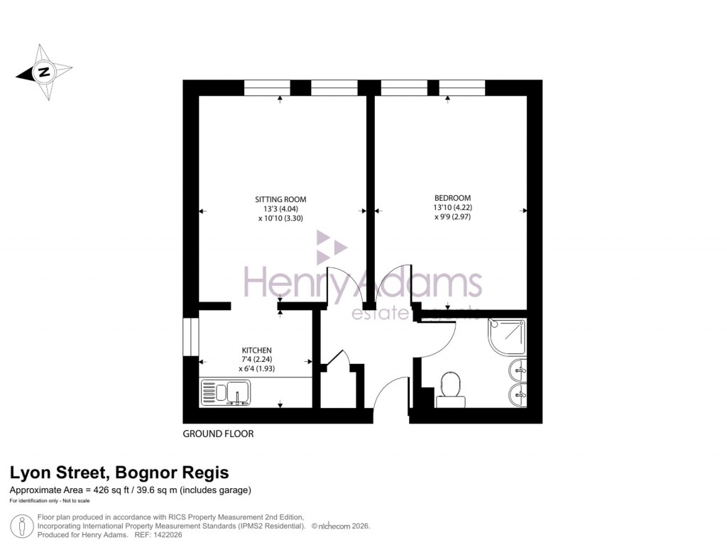 Floorplans For Lyon Street, Harfield Court Lyon Street, PO21