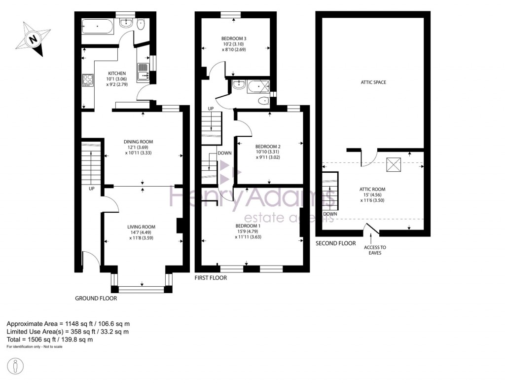 Floorplans For East Street, Selsey, PO20
