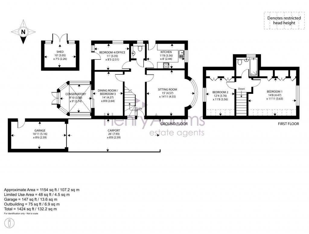 Floorplans For Harrow Drive, West Wittering, PO20