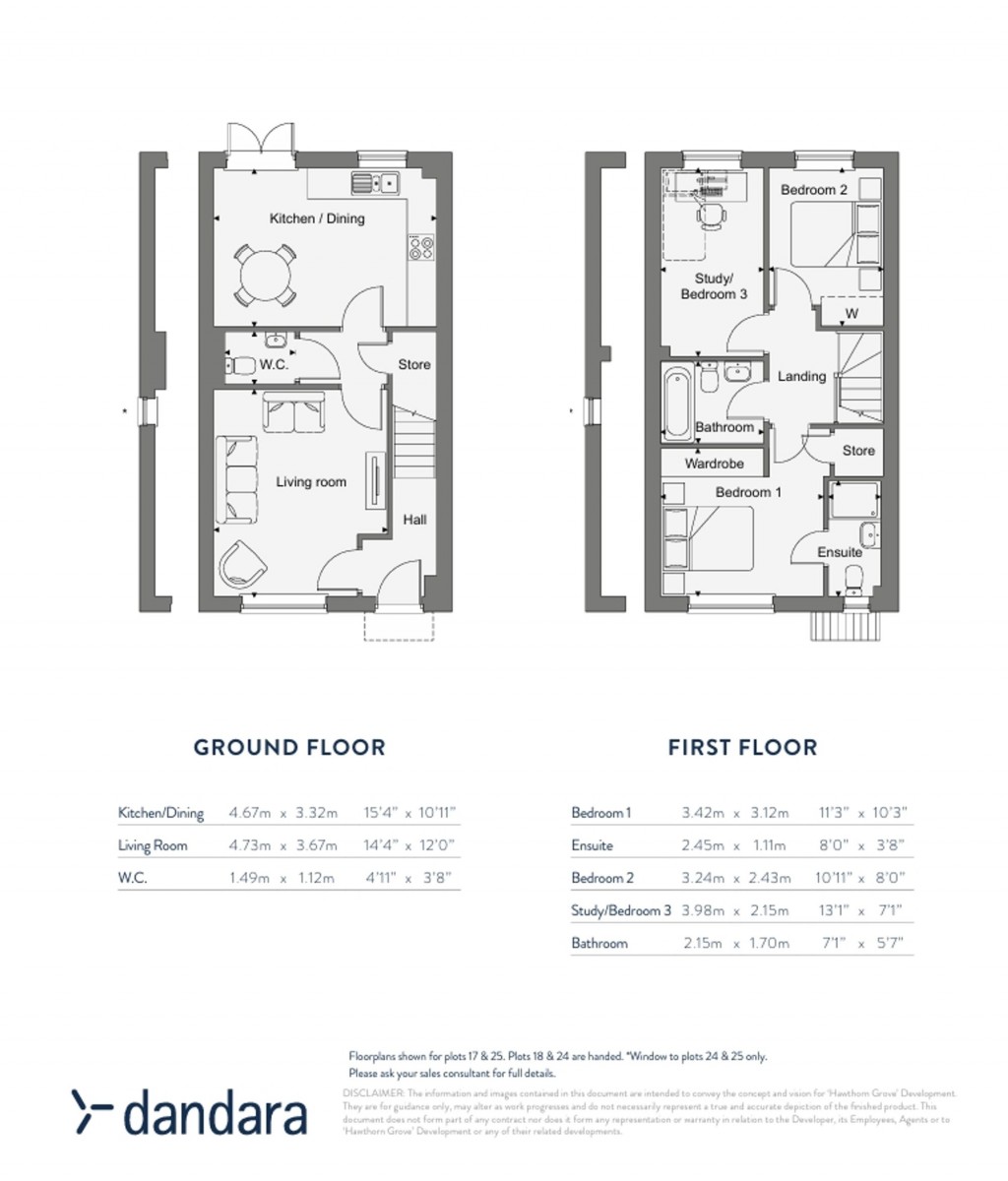 Floorplans For North Mundham, Chichester, PO20