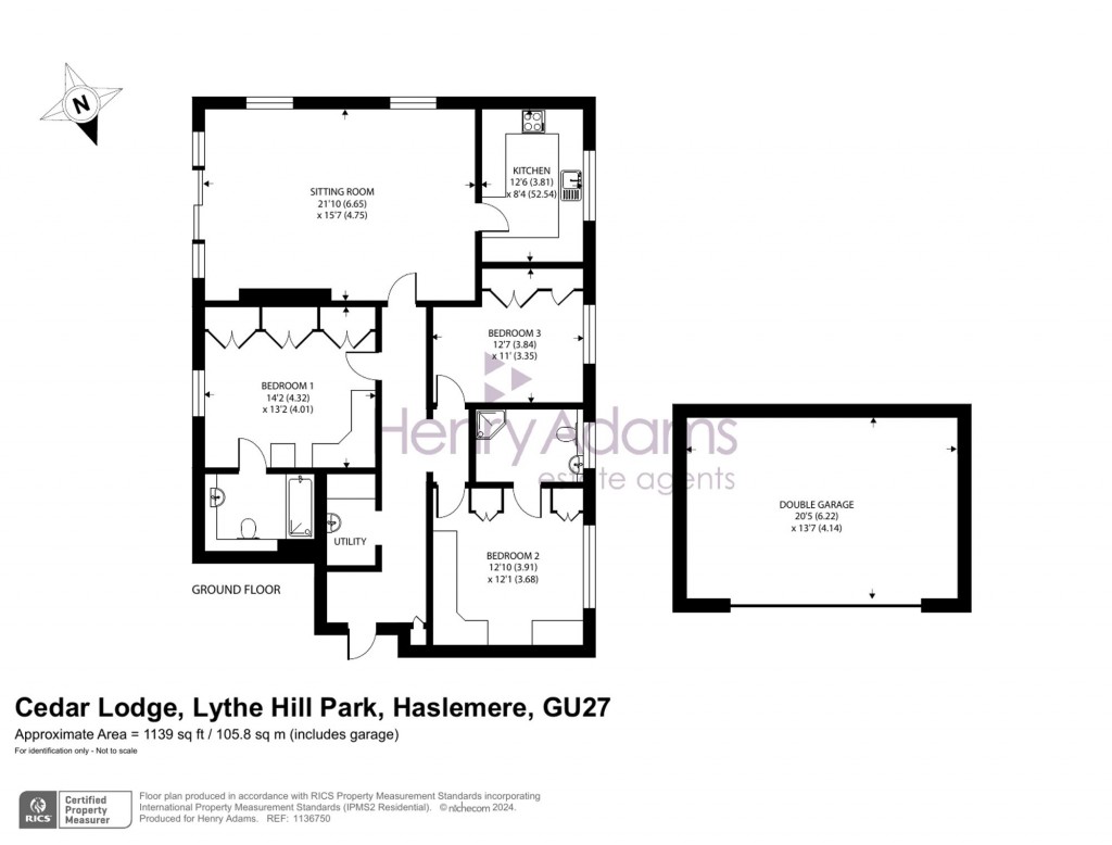 Floorplans For Lythe Hill Park, Haslemere, GU27