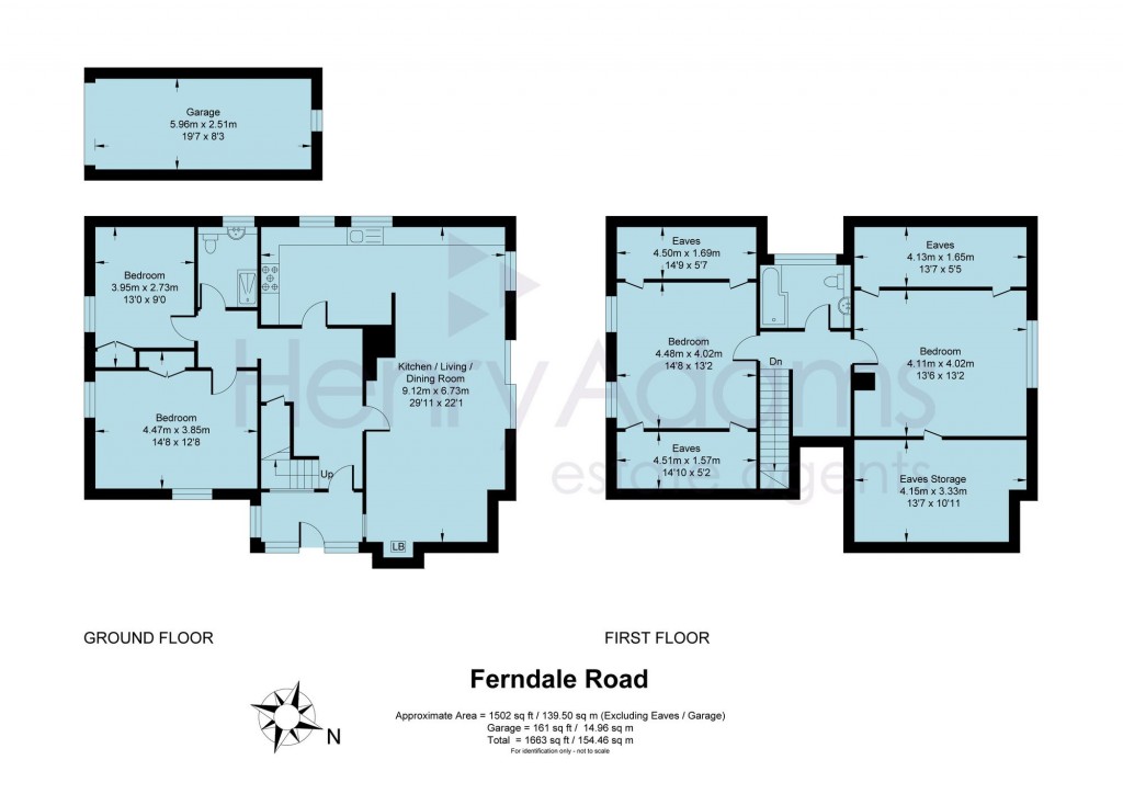 Floorplans For Ferndale Road, Burgess Hill, RH15
