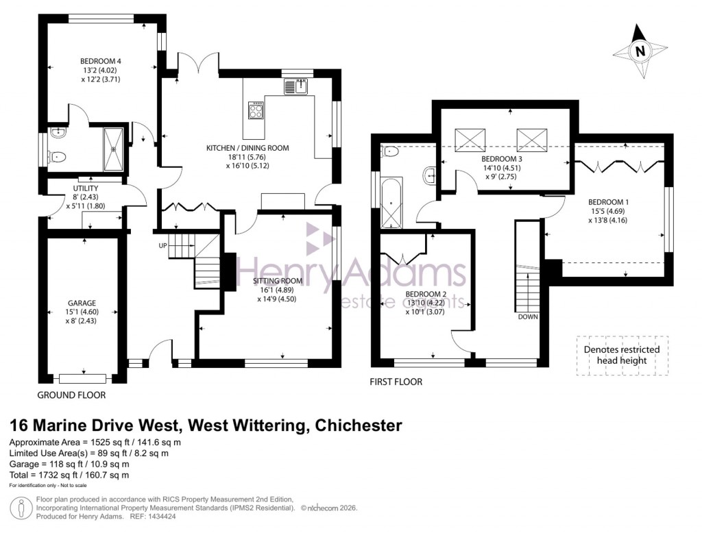 Floorplans For Marine Drive West, West Wittering, PO20