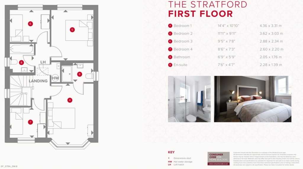 Floorplans For Bartons Road, Havant, PO9