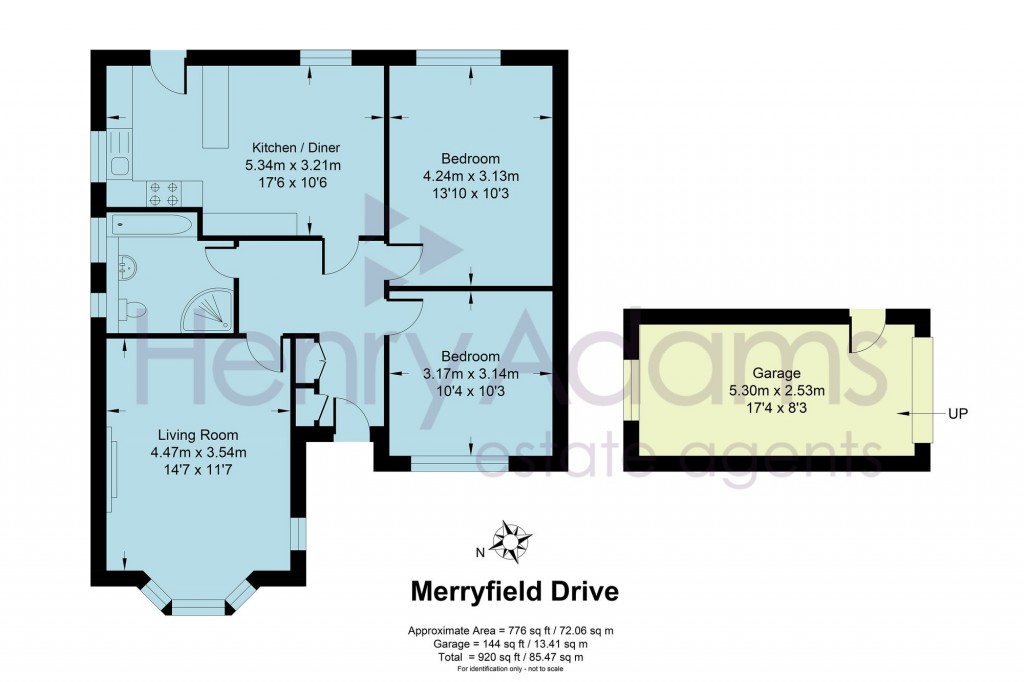 Floorplans For Merryfield Drive, Horsham, RH12