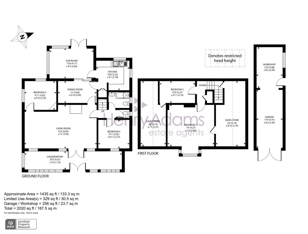 Floorplans For Grafton Road, Selsey, PO20