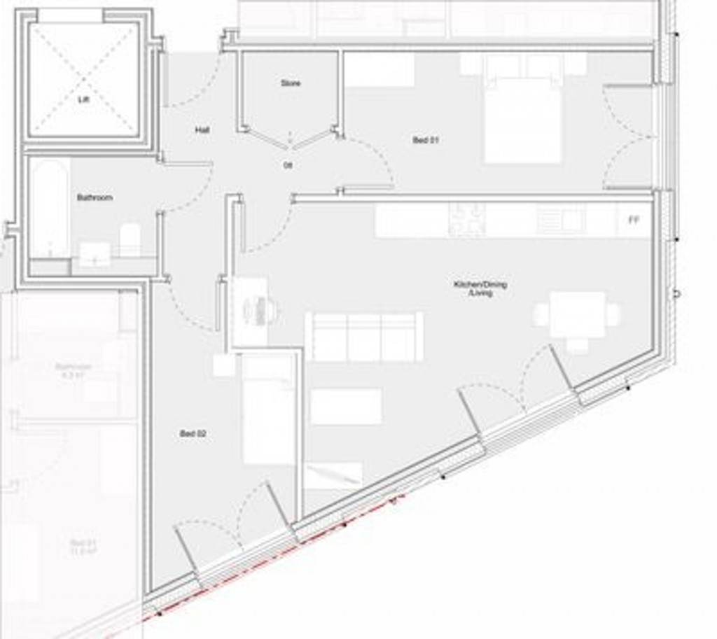 Floorplans For Church Corner House, Church Road, RH16