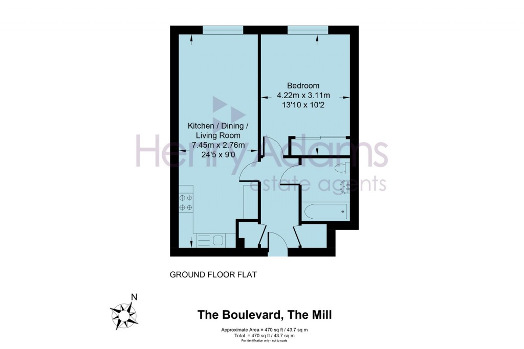 Floorplans For The Boulevard, Horsham, RH12
