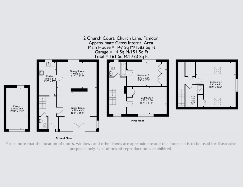 Floorplans For Farndon, Cheshire