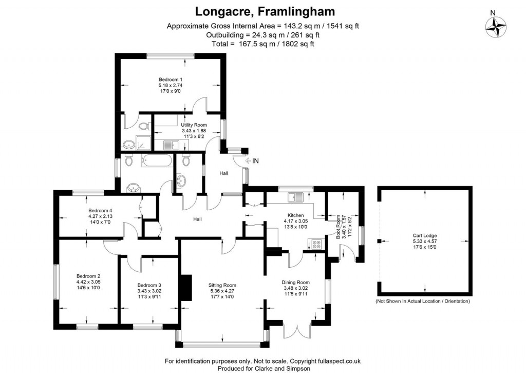 Floorplans For Framlingham, Suffolk