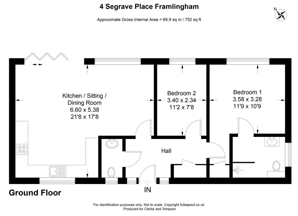 Floorplans For Framlingham, Suffolk