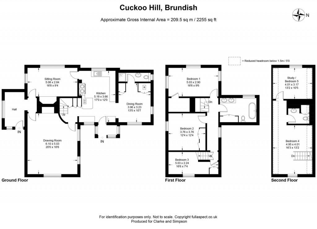 Floorplans For Brundish, Nr Framlingham