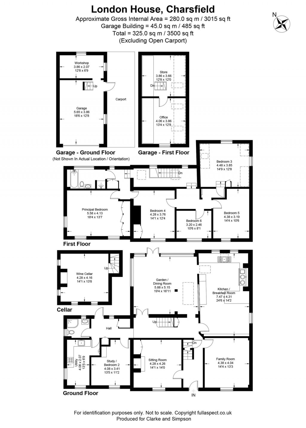 Floorplans For Charsfield, Nr Woodbridge, Suffolk