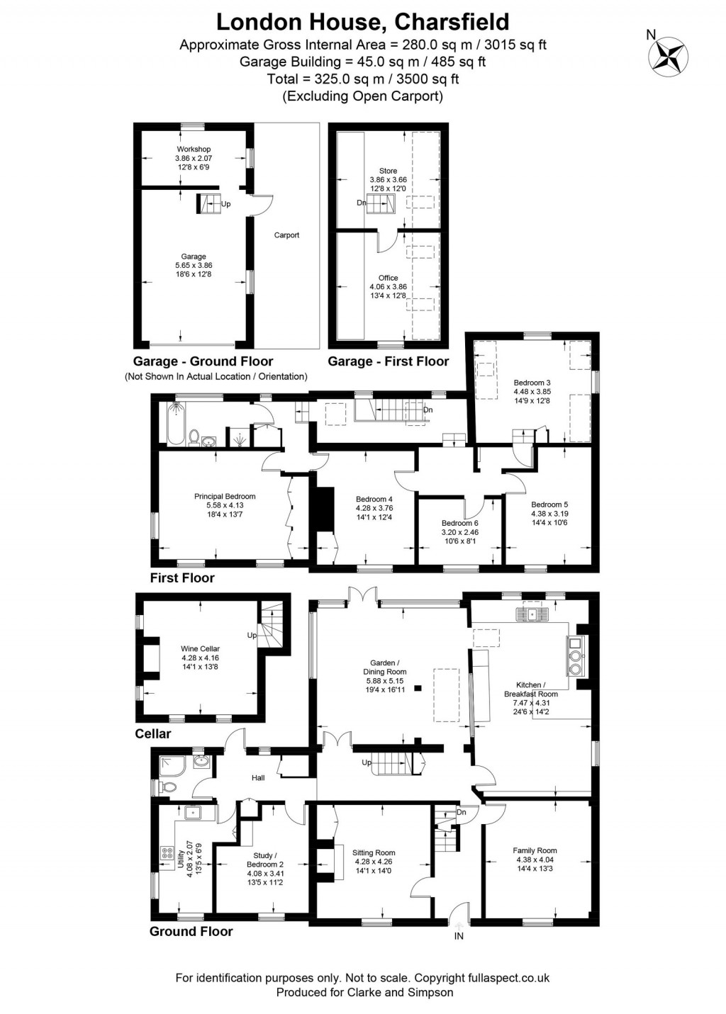 Floorplans For Charsfield, Nr Woodbridge, Suffolk