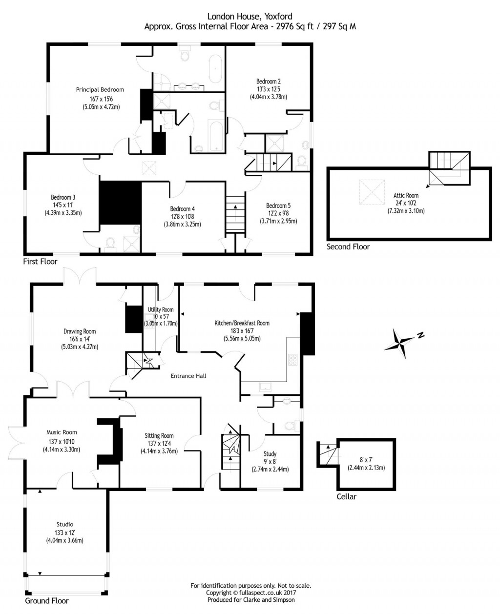 Floorplans For Yoxford, Nr Heritage Coast, Suffolk