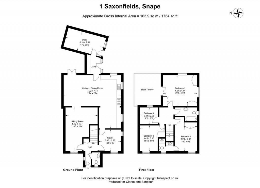 Floorplans For Snape, Near The Heritage Coast, Suffolk 