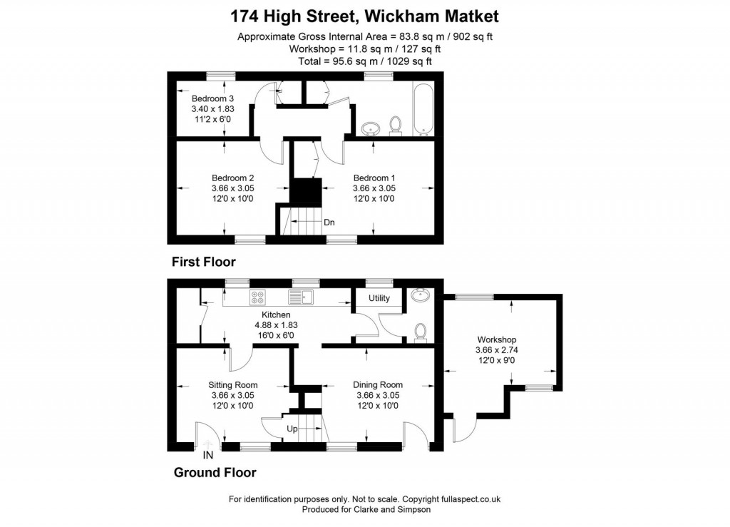 Floorplans For Wickham Market, Suffolk