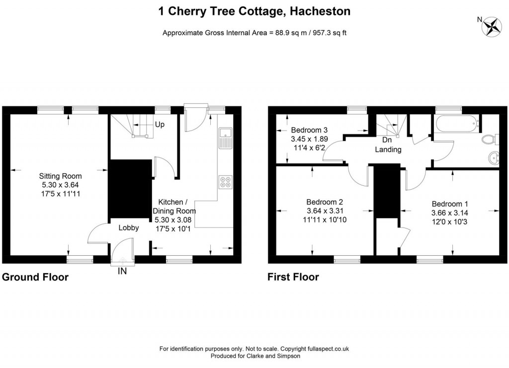 Floorplans For Hacheston, Near Framlingham