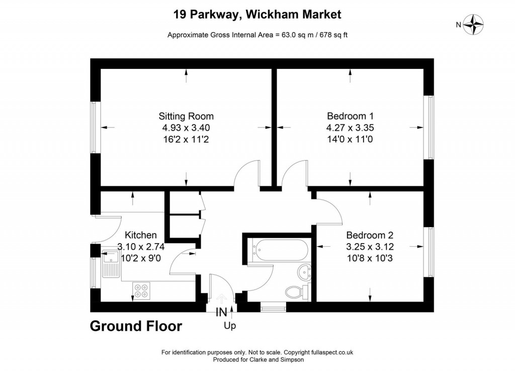 Floorplans For Wickham Market, Nr Woodbridge, Suffolk