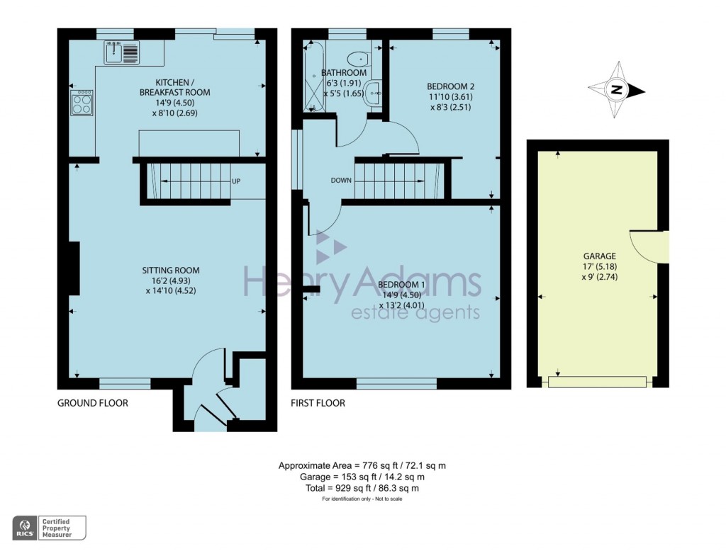 Floorplans For Butlers Road, Horsham, RH13