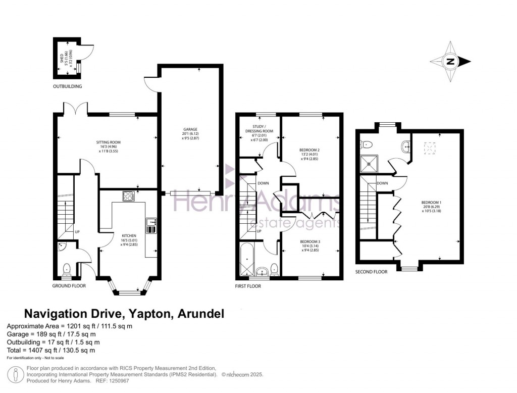 Floorplans For Navigation Drive, Yapton, BN18