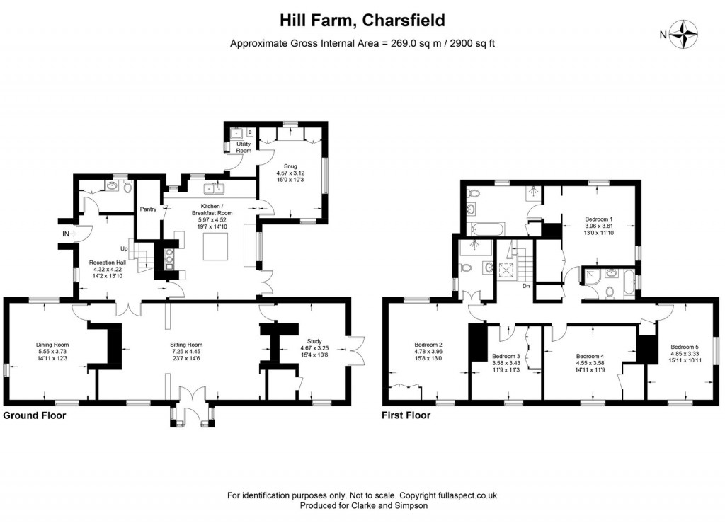 Floorplans For Charsfield, Nr Woodbridge