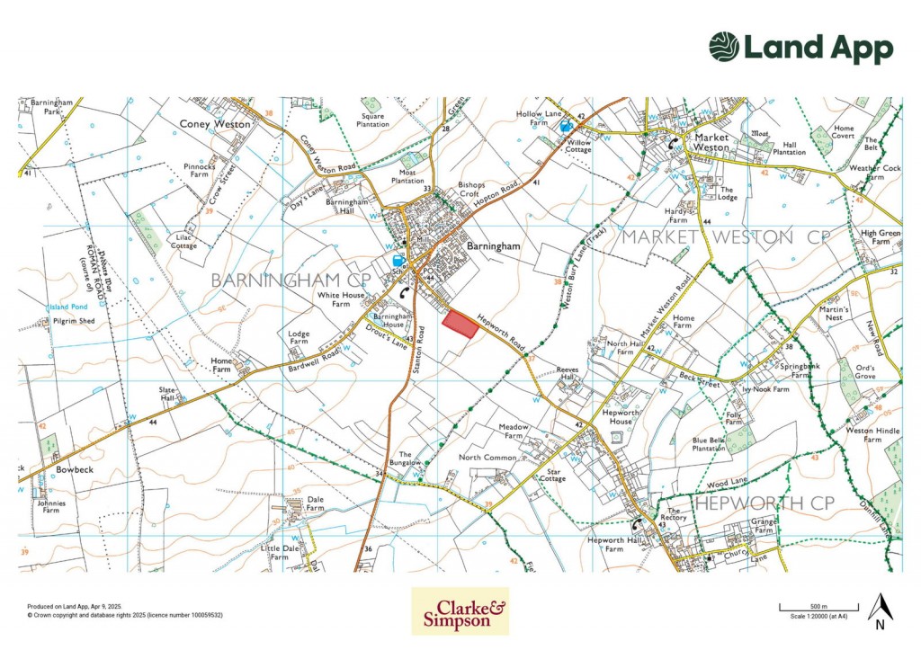Floorplans For Land at Barningham