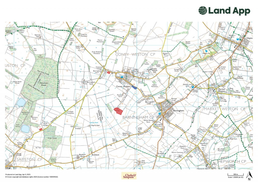 Floorplans For Land at Coney Weston