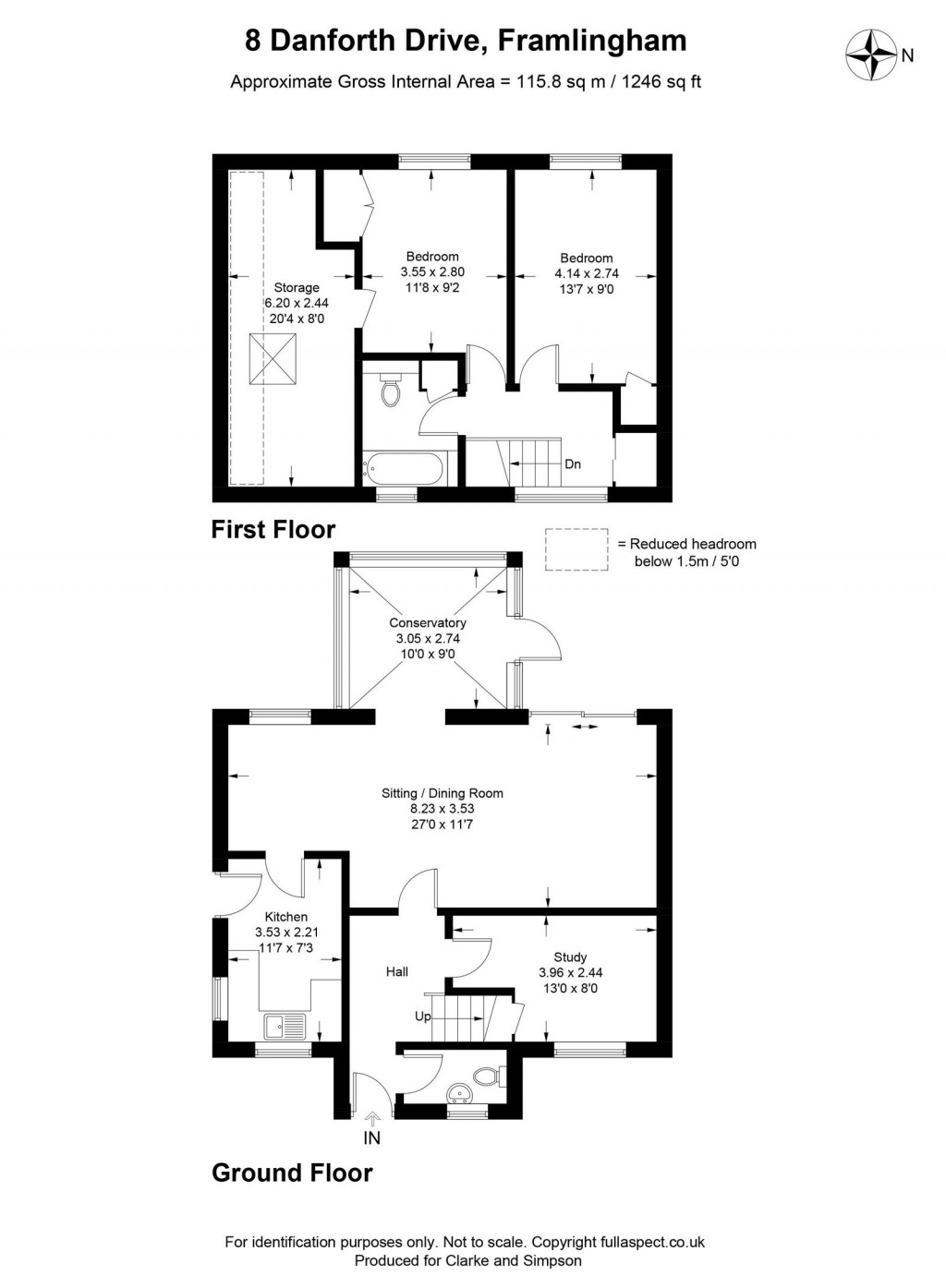 Floorplans For Framlingham, Suffolk