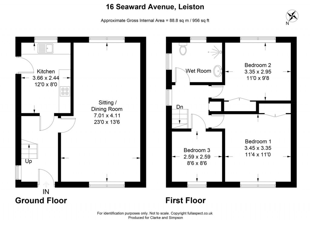 Floorplans For Leiston, Suffolk