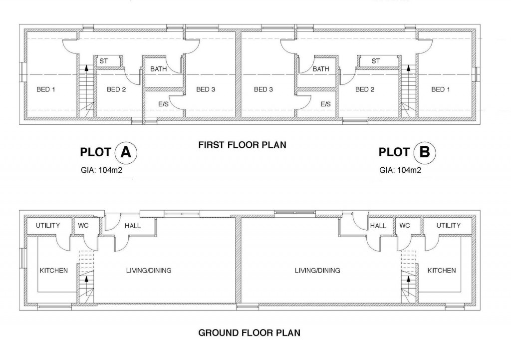 Floorplans For Friston, Nr Heritage Coast, Suffolk