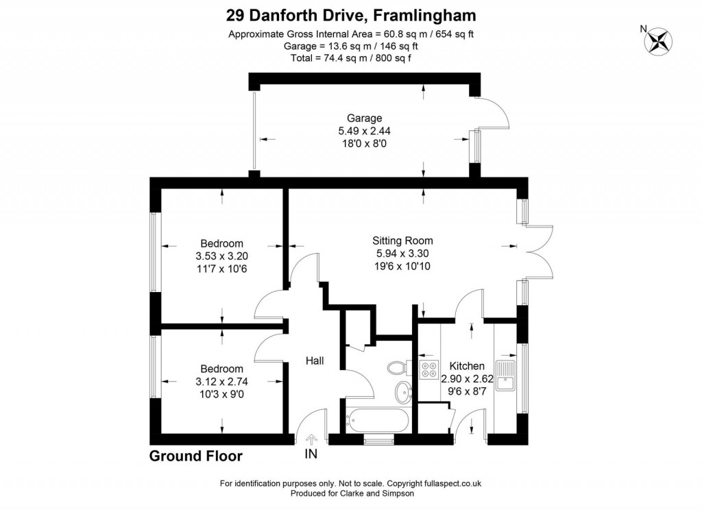 Floorplans For Framlingham, Suffolk