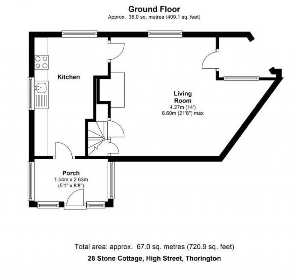 Floorplans For Thorington, Near Halesworth