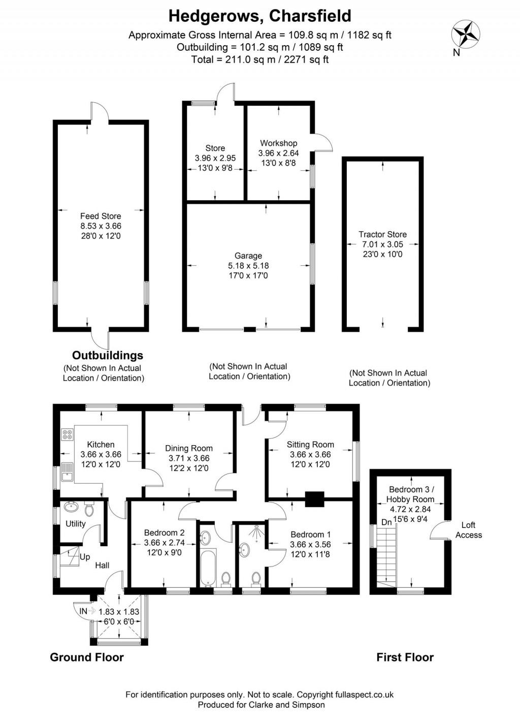 Floorplans For Charsfield, Woodbridge, Suffolk