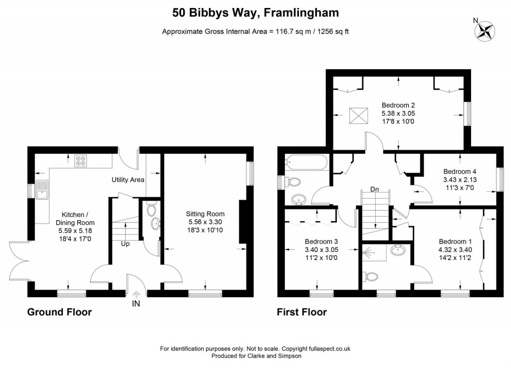 Floorplans For Framlingham, Suffolk