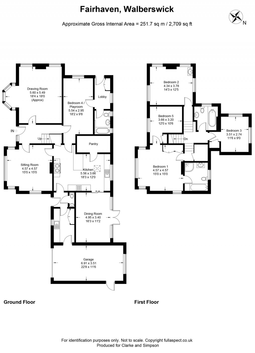 Floorplans For Walberswick, The Heritage Coast, Suffolk