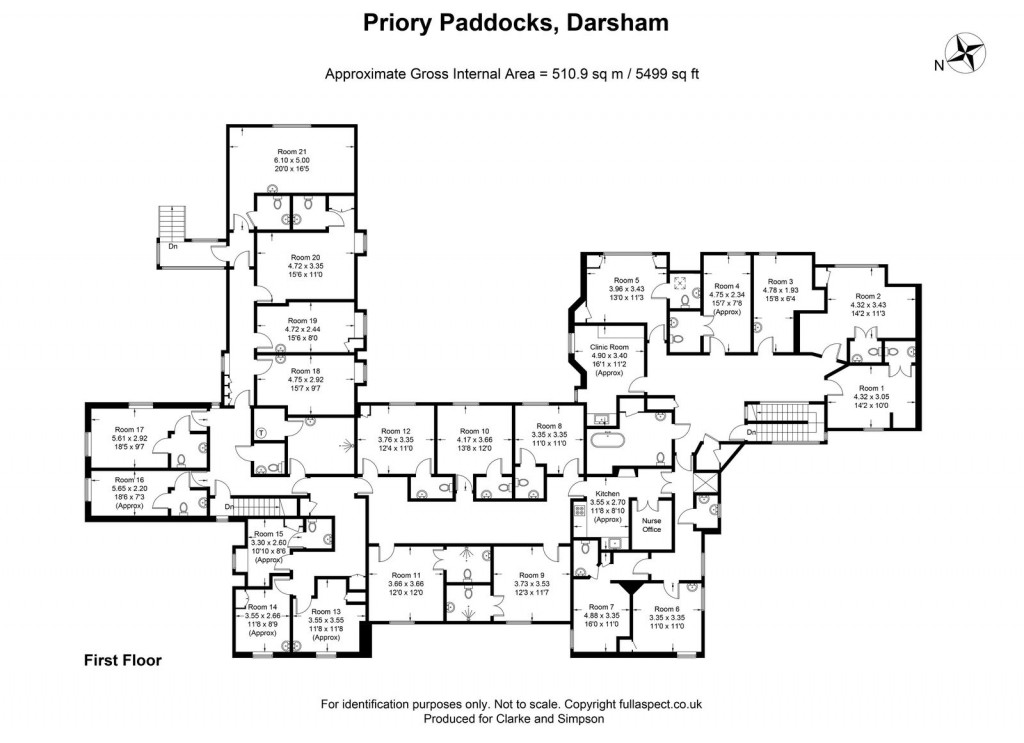 Floorplans For Darsham, Nr Heritage Coast, Suffolk 