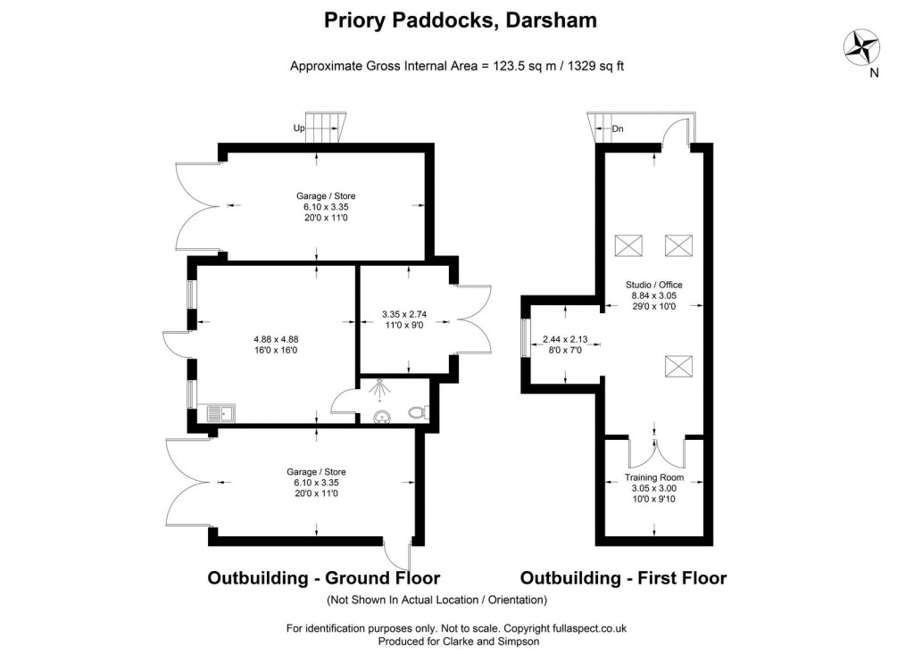 Floorplans For Darsham, Nr Heritage Coast, Suffolk 