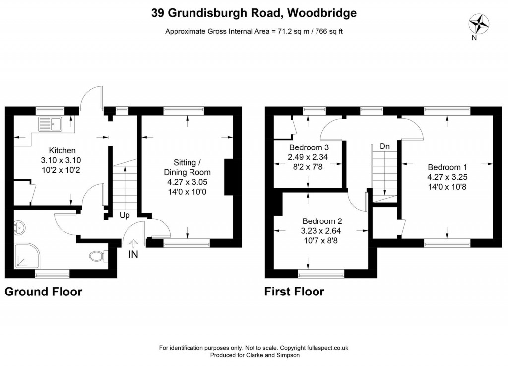 Floorplans For Grundisburgh Road, Woodbridge, Suffolk