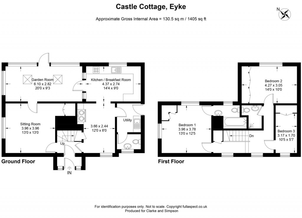 Floorplans For Eyke, Near Woodbridge, Suffolk