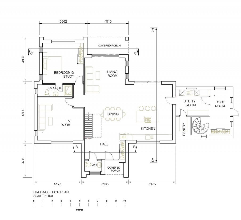 Floorplans For Wetheringsett, Suffolk