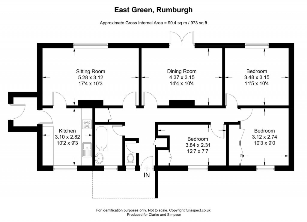 Floorplans For Rumburgh, Near Halesworth, Suffolk