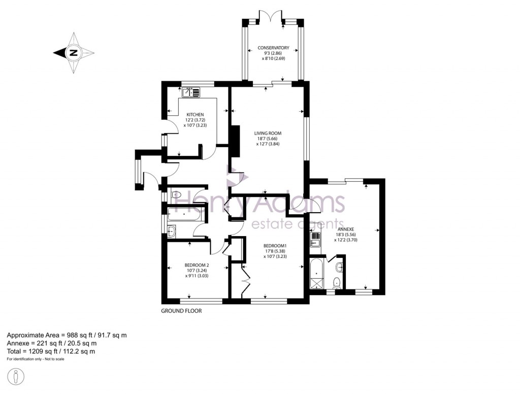 Floorplans For Bonnar Road, Selsey, PO20