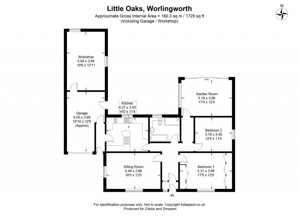 Floorplans For Worlingworth, Nr Framlingham, Suffolk 