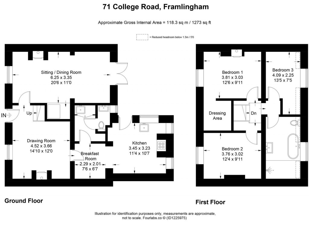 Floorplans For Framlingham, Suffolk